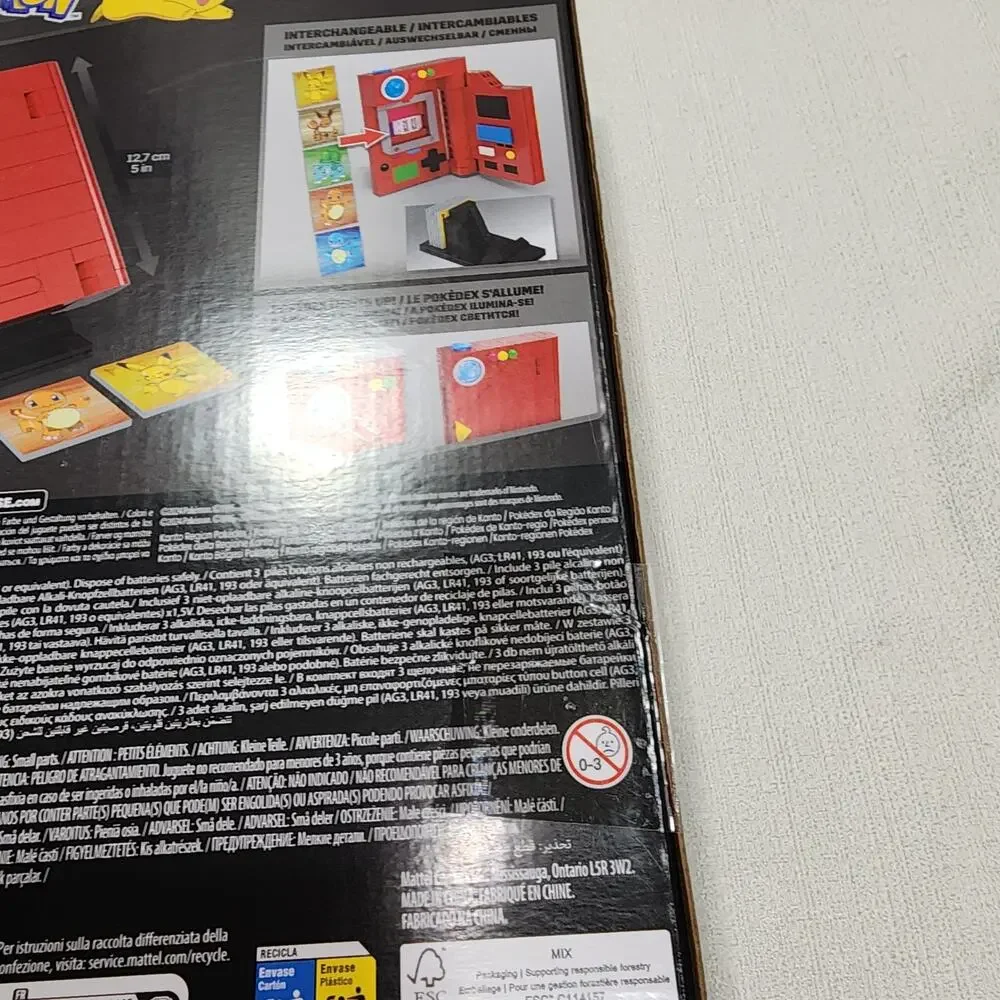 Pokémon pokedex-322 Pieces MEGA